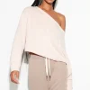 Bella Off Shoulder Sweatshirt