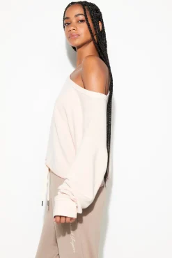 Bella Off Shoulder Sweatshirt