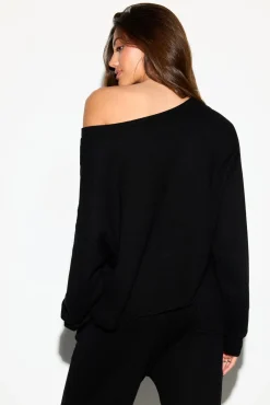 Bella Off Shoulder Sweatshirt