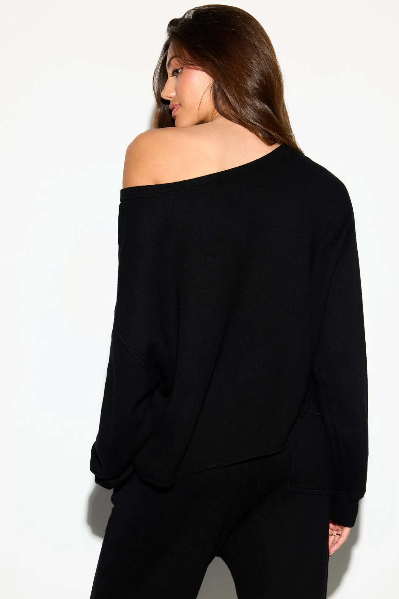 Bella Off Shoulder Sweatshirt