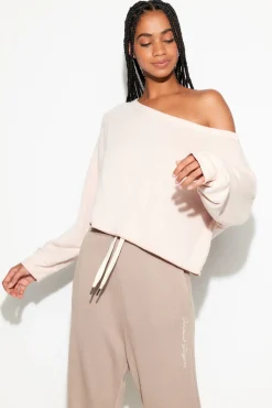Bella Off Shoulder Sweatshirt