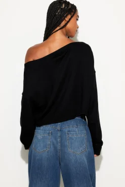 Bella Off Shoulder Sweatshirt