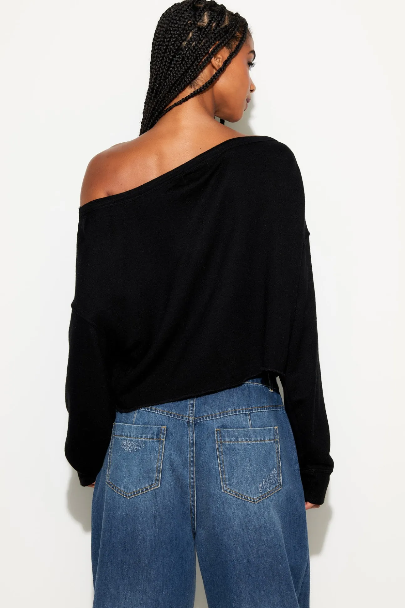 Bella Off Shoulder Sweatshirt