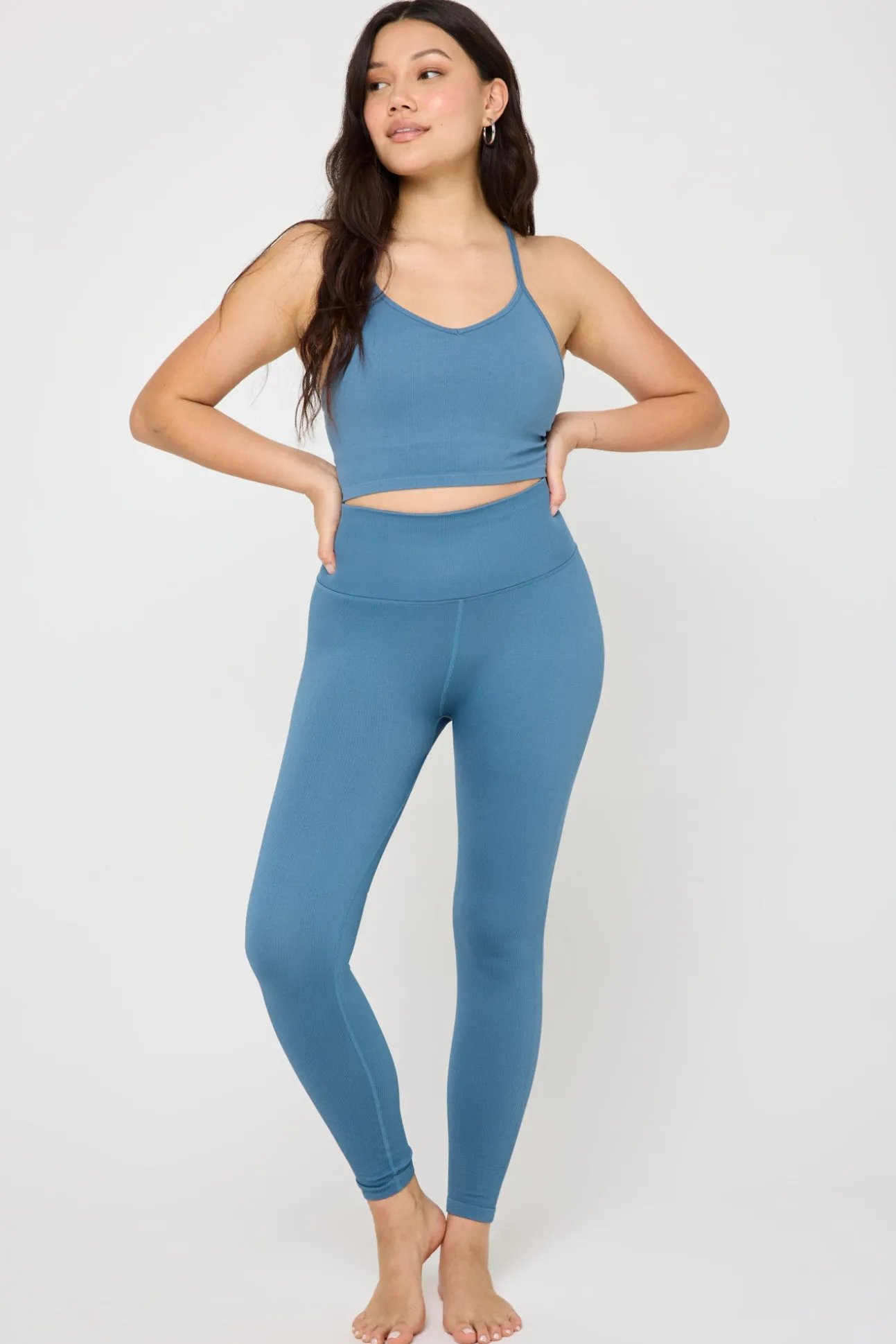 Bryn Seamless Crop Tank