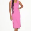 Camille Rib Midi Dress