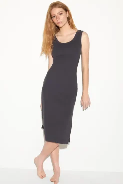 Camille Rib Midi Dress