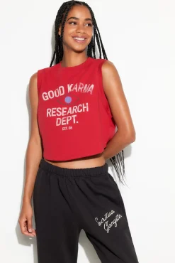 Good Karma Crawford Crop Tank