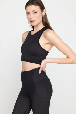 Icon Jacquard Crop Tank
