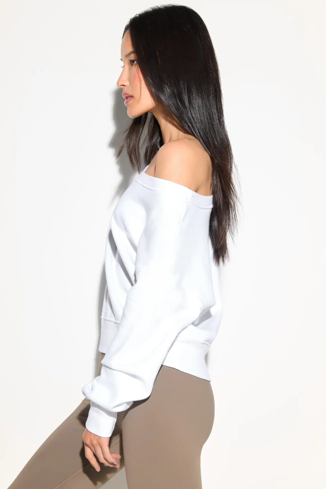 La Vida Off Shoulder Sweatshirt