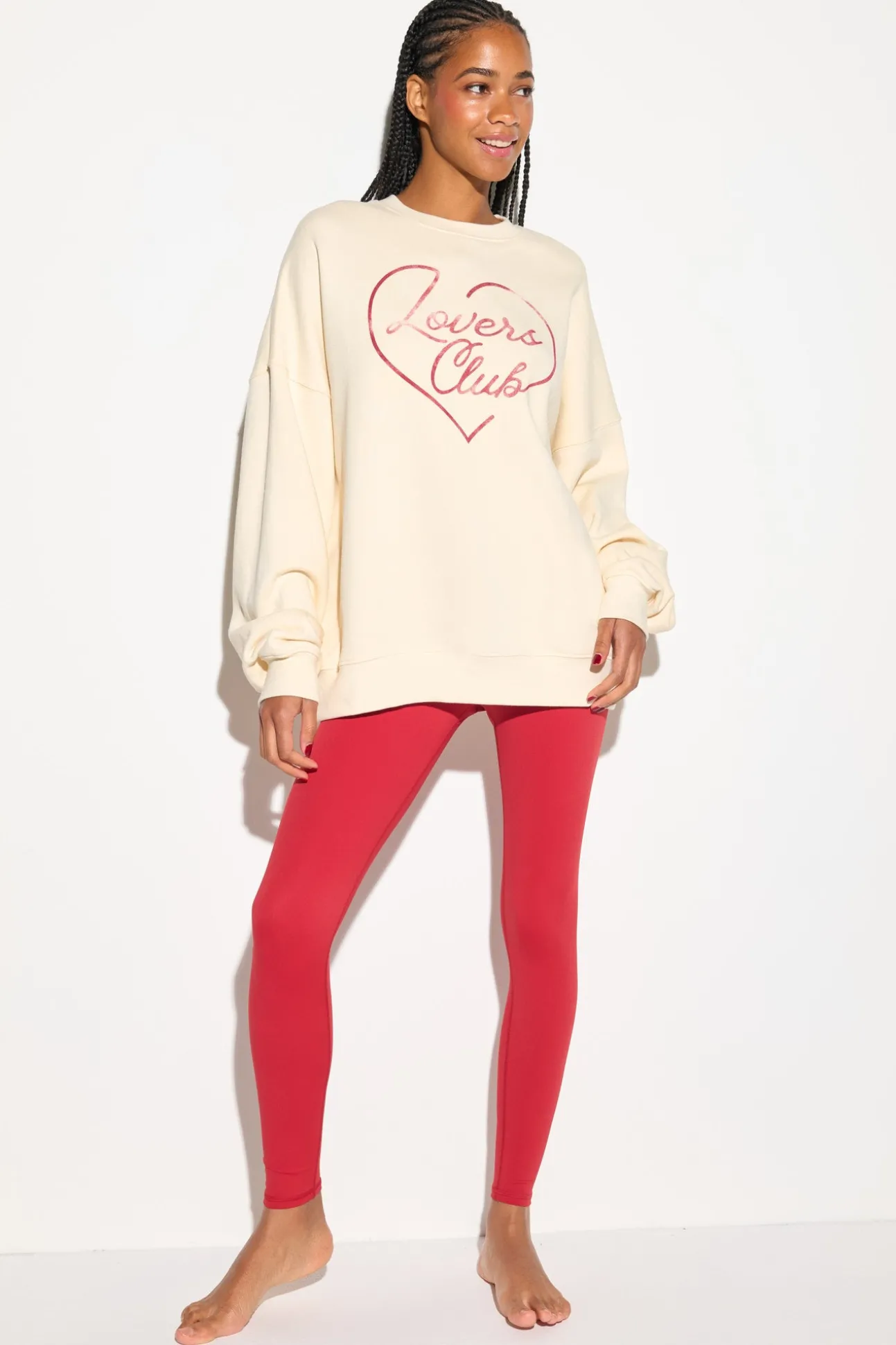 Lovers Boyfriend Crew Sweatshirt