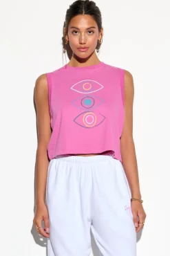 Mesmereyes Crawford Crop Tank