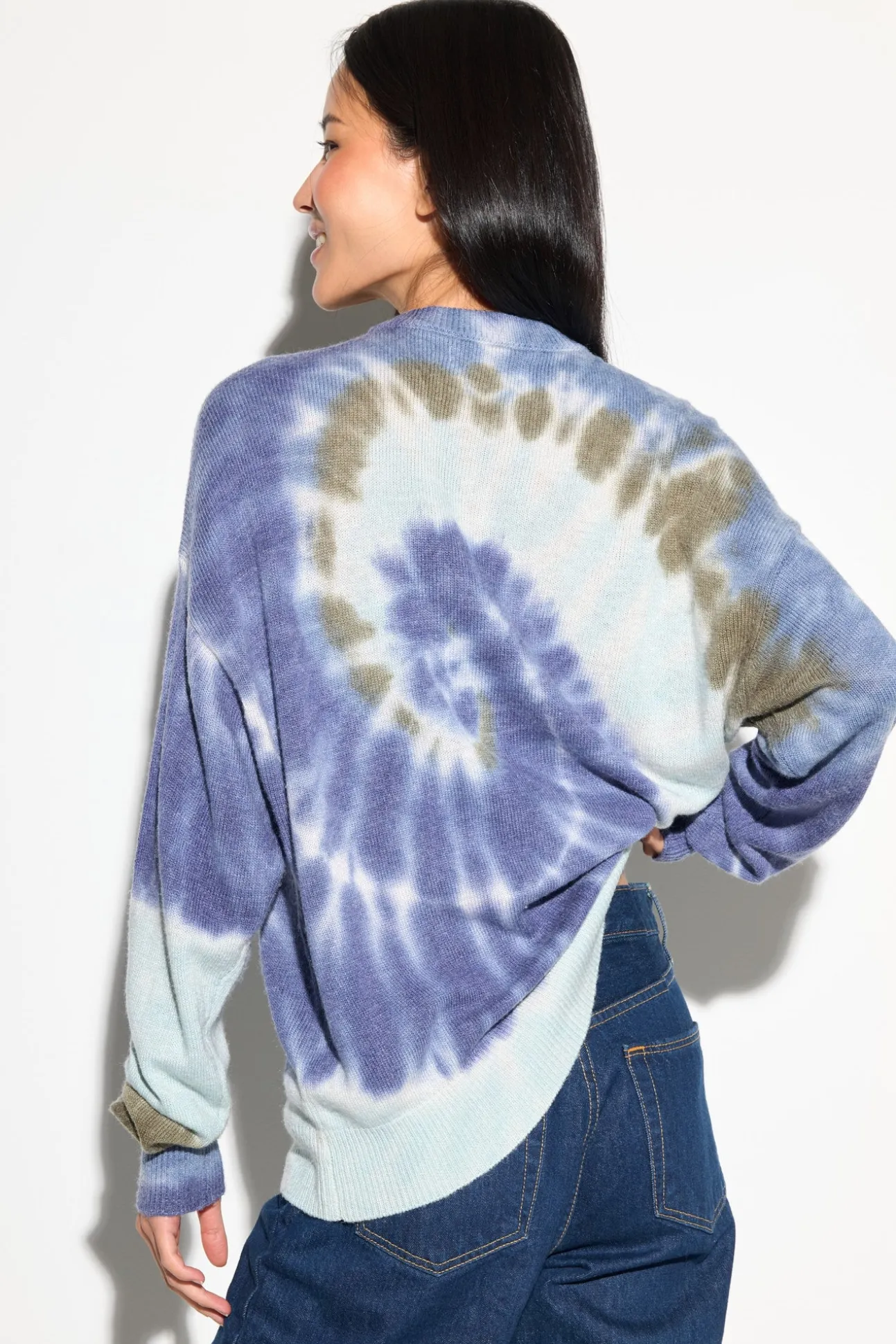 Peace Tie Dye Maude Sweater