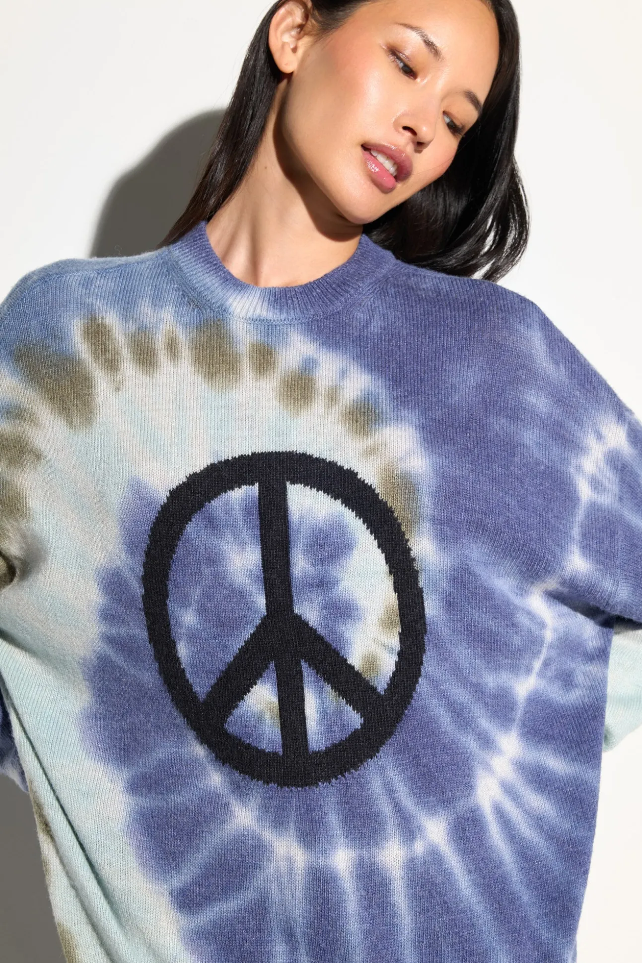 Peace Tie Dye Maude Sweater