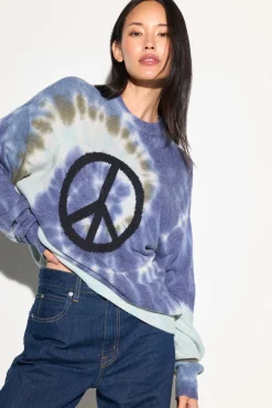 Peace Tie Dye Maude Sweater