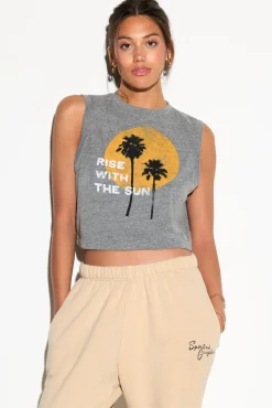 Shady Palm Crawford Crop Tank