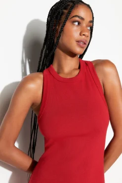 Simone Rib Maxi Dress