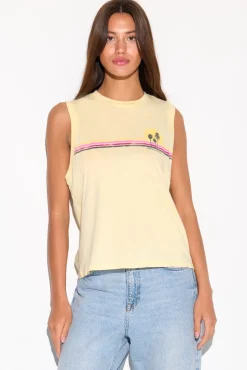 Sunset Stripe Bowery Tank