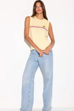 Sunset Stripe Bowery Tank