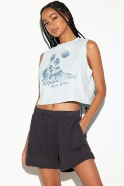 Telepathic Crawford Crop Tank