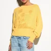 Telepathic Devon Off Shoulder Sweater