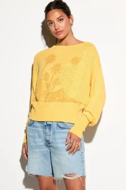 Telepathic Devon Off Shoulder Sweater