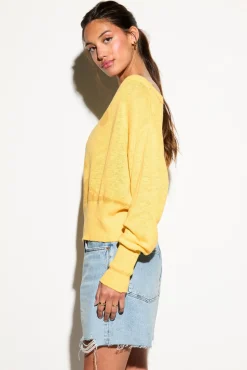 Telepathic Devon Off Shoulder Sweater
