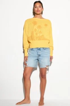 Telepathic Devon Off Shoulder Sweater